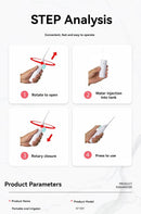 Apresentamos o Irrigador Oral de Alta Pressão Doméstico, um item indispensável para sua rotina de higiene bucal.